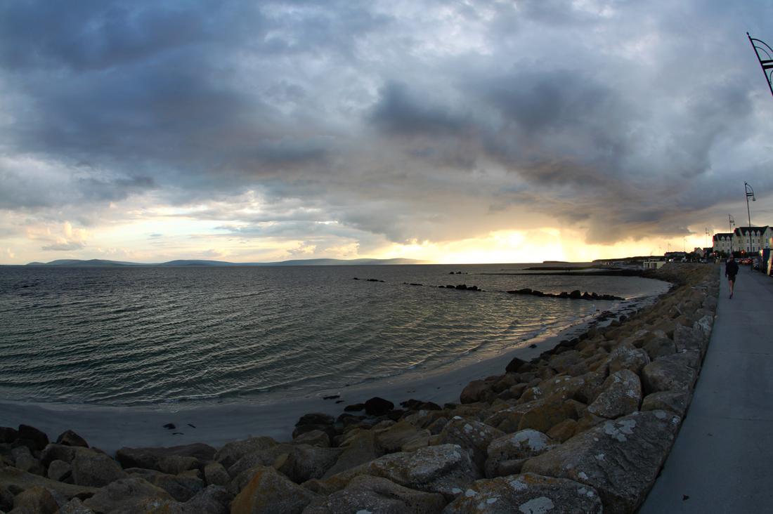 The view from Salthill