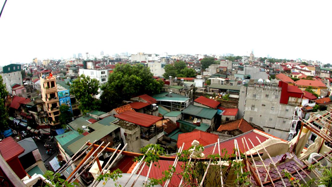 Skyline of Old Quarter, Hanoi