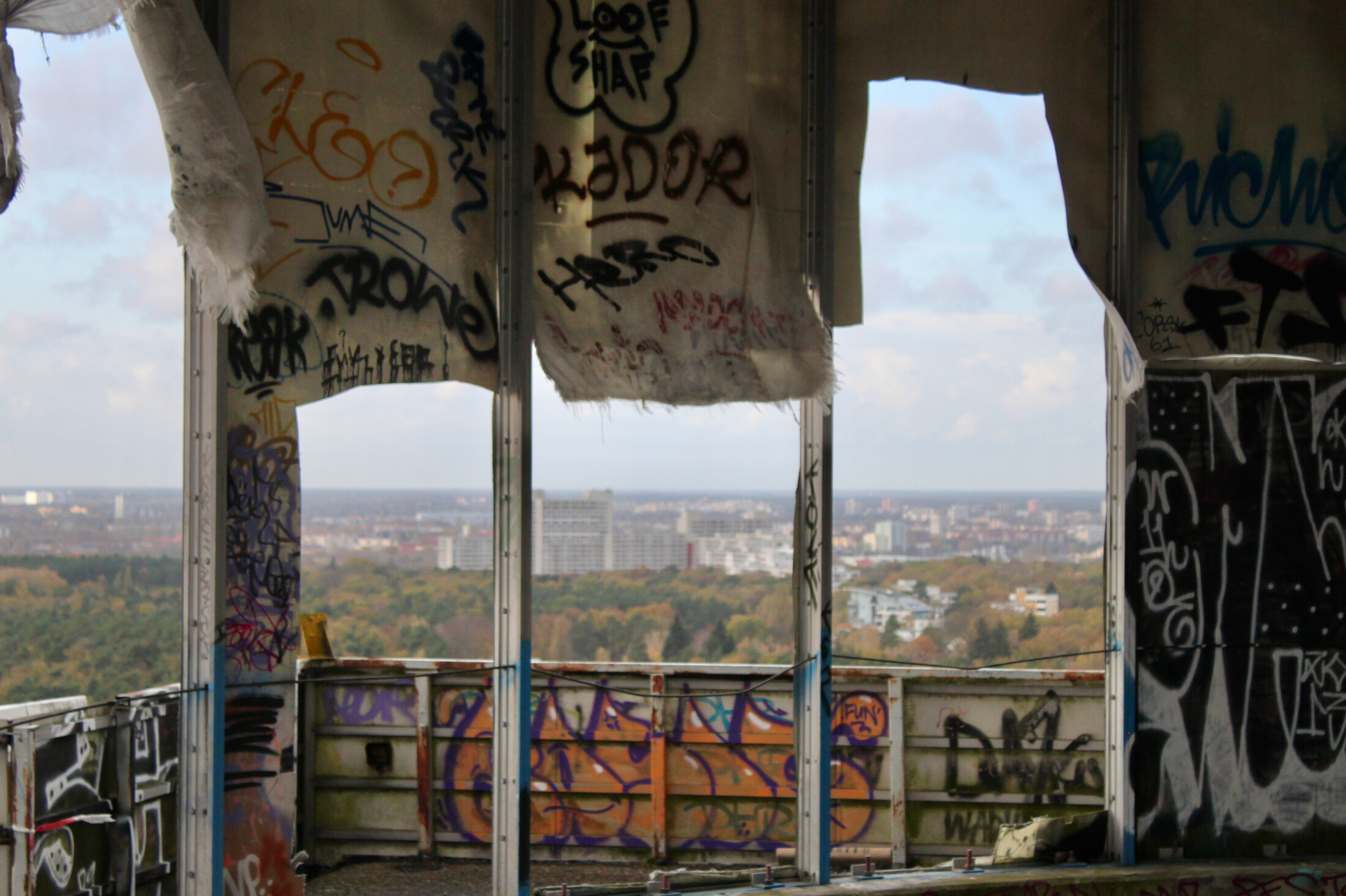 view from abandoned berlin