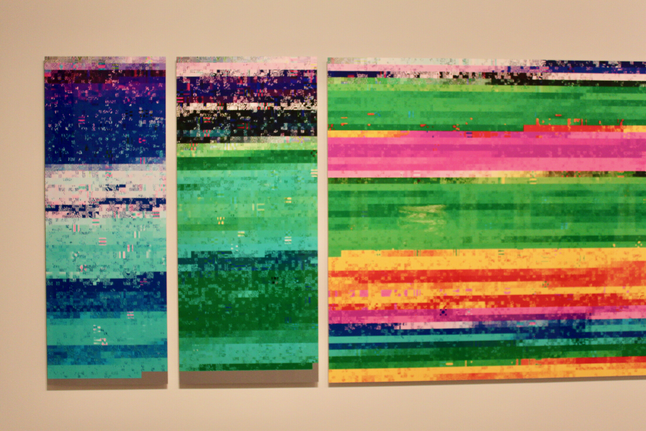 modern computer generated art in berlin museum of modern art