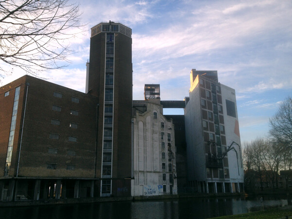de oude Leidse Meelfabriek