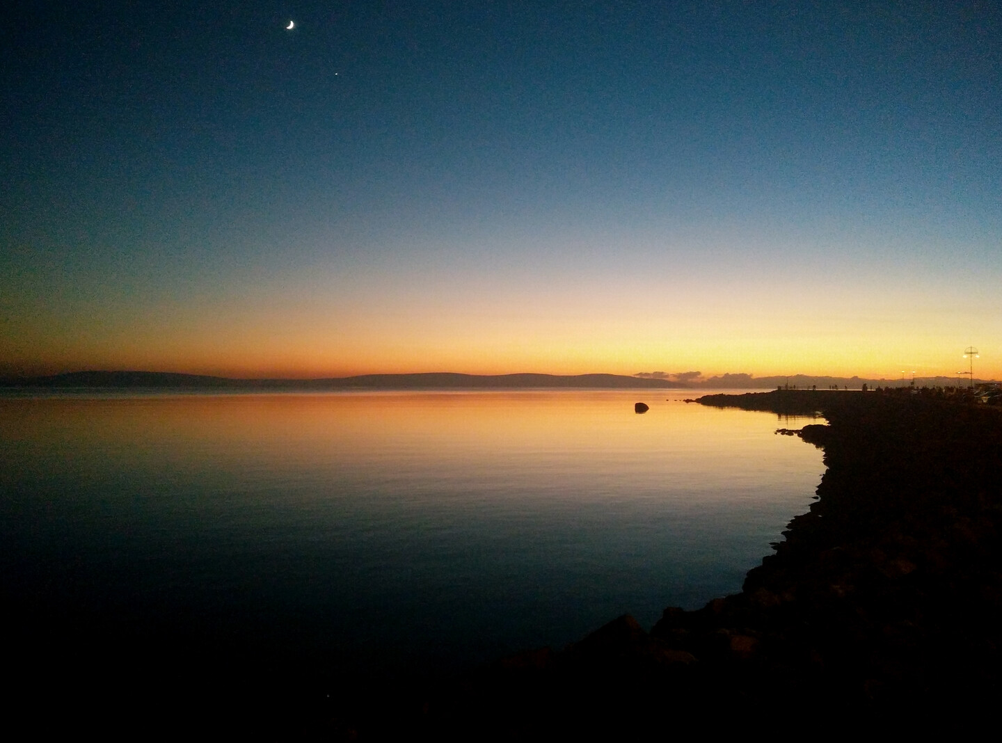 Sunset over Galway Bay