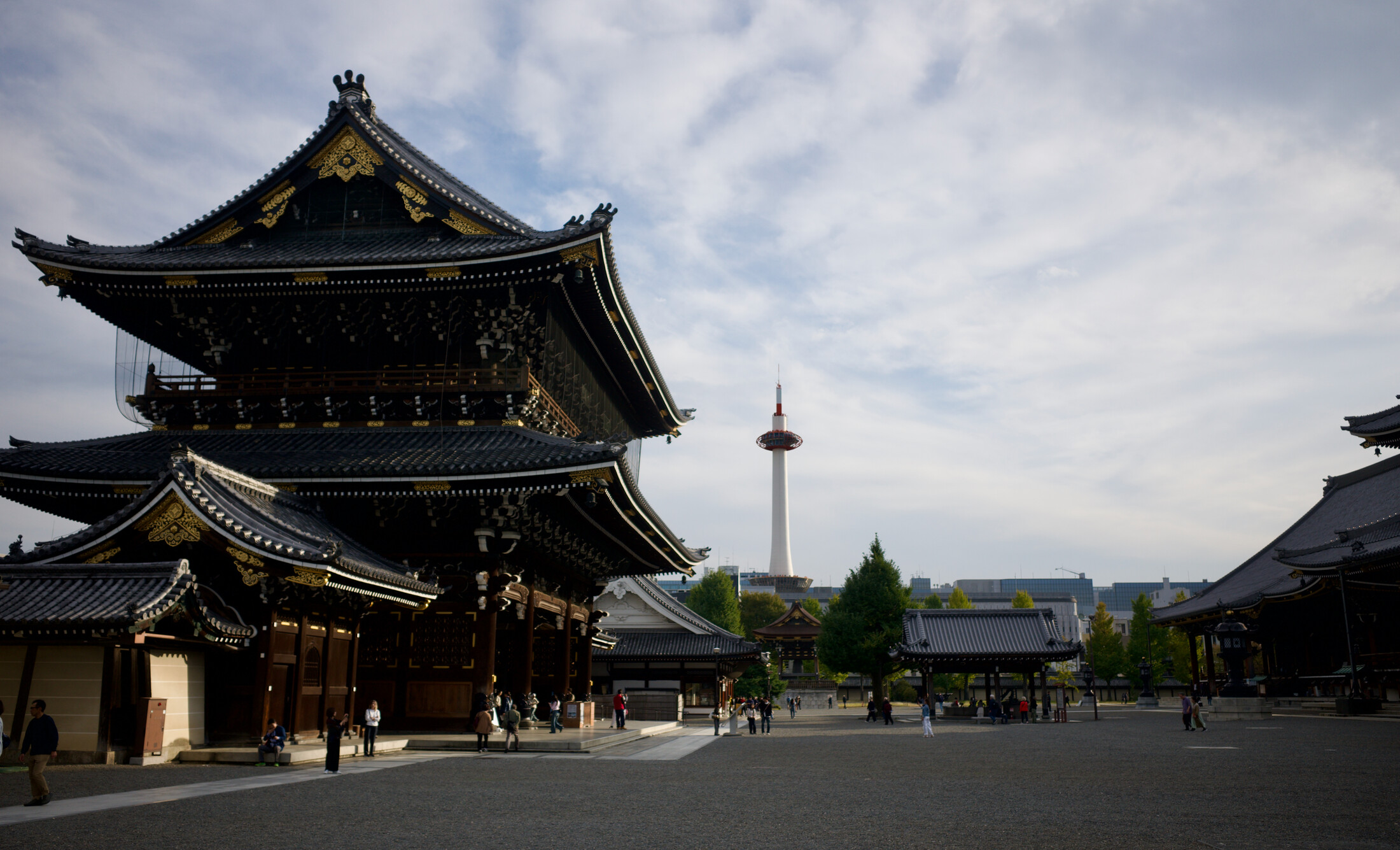 Temple in central Kyoto