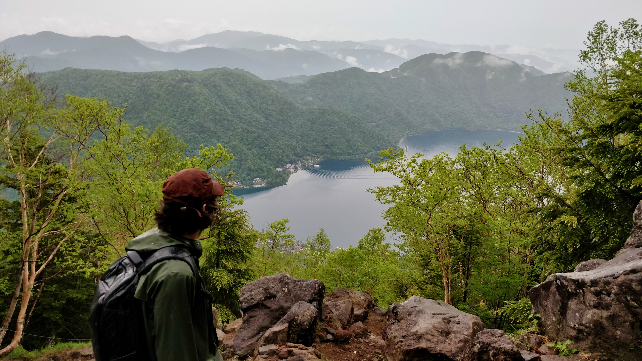midway Mount Nantai hike near Nikko