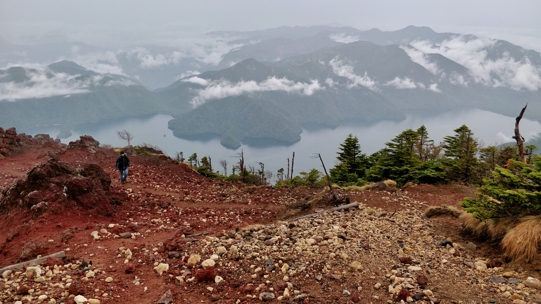 the top Mount Nantai hike near Nikko
