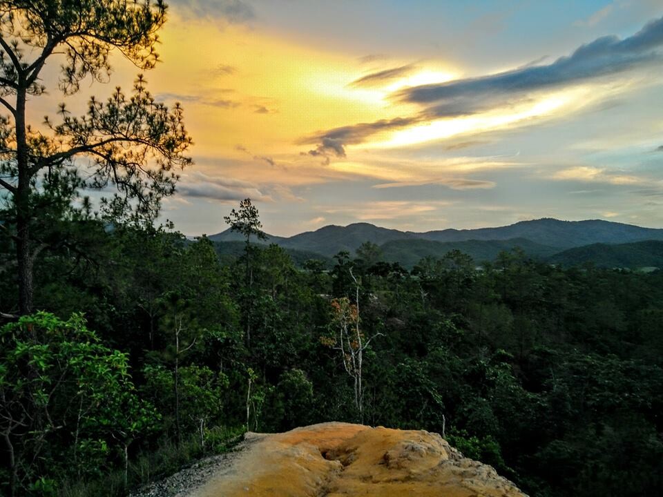 Sunset over Pai Canyon