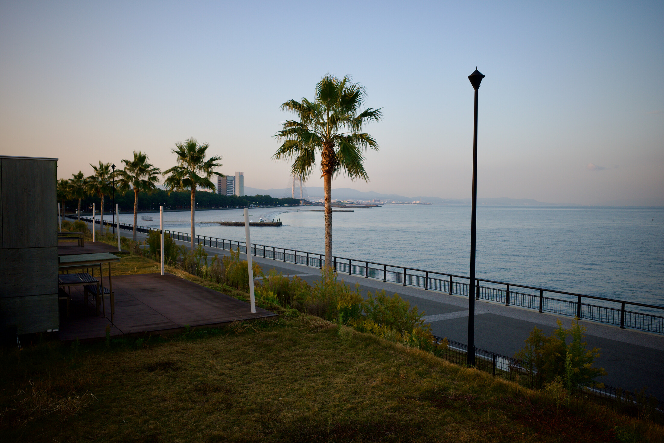 The beach at Rinku park