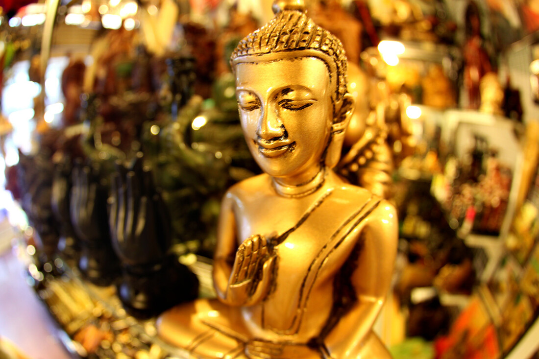 Small Buddha at the Bien Tanh market