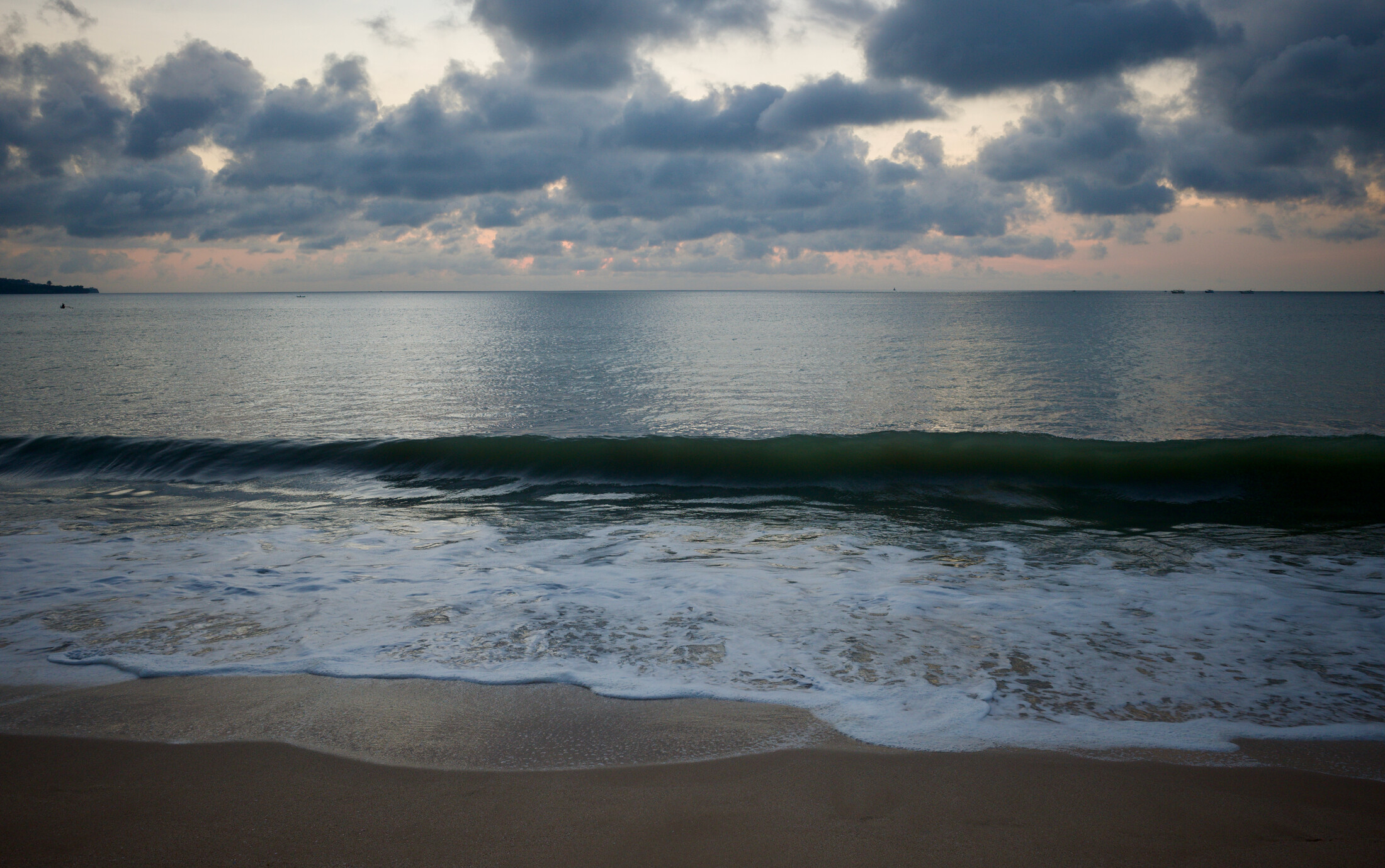 A wave on Sanur beach