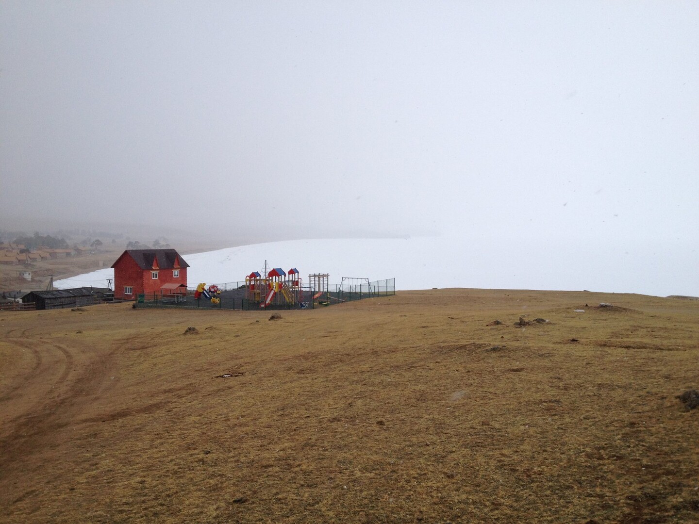Playground on Olkhon Island